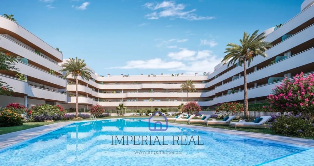 Exkluzivní přízemní apartmán přímo u bazénu v Torrox Costa - celková plocha: 174,03 m² | Dokončení: 4. čtvrtletí 2027