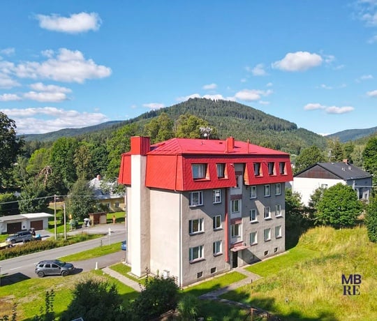 Investiční byt 3+1, 69 m², Vrbno pod Pradědem - Železná 142