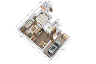 Floorplan letterhead - 231023 - 1. Floor - 3D Floor Plan