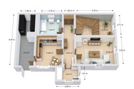 Floorplan letterhead - 2903 - 1. Floor - 3D Floor Plan