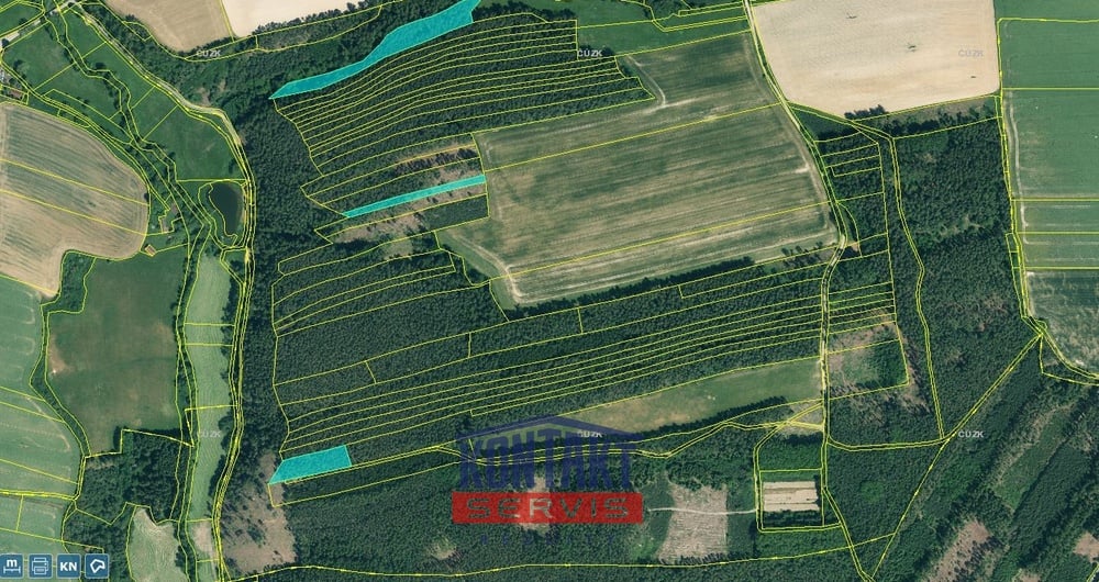 Prodej unikátních lesních pozemků v katastrálním území Hodyně u Dřevce