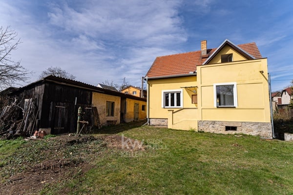 Prodej rodinného domu 3+1, 77 m² se zahradou 709 m² - Vonoklasy - 30minut od Prahy