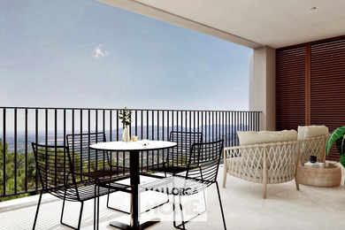 PRODEJ. Nový penthouse 3+kk. Terasy, bazén, výhledy. Bunyola, Mallorca, Ev.č.: BP-MA3223