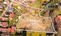 Čelákovice, prodej pozemků o velikosti 5.884m2