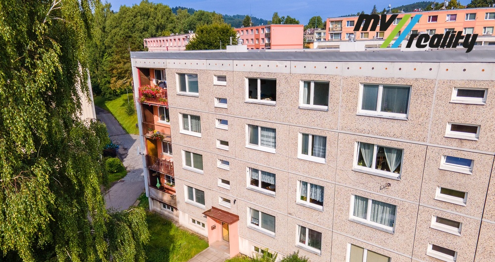 Český Dub, prodej družstevního bytu 3+1 s užitnou plochou 63 m²