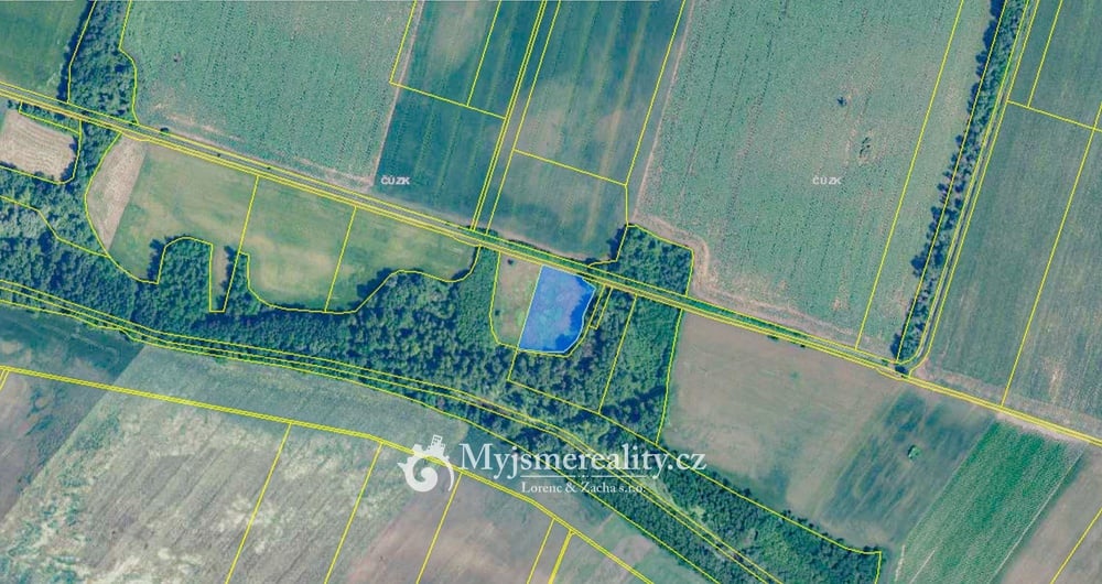 Prodej, Zemědělská půda,  6.905 m² - Hrabětice, okr. Znojmo