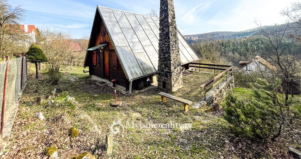 Prodej chaty se zahradou s možností výstavby, 787 m² - Vranov nad Dyjí - Znojmo