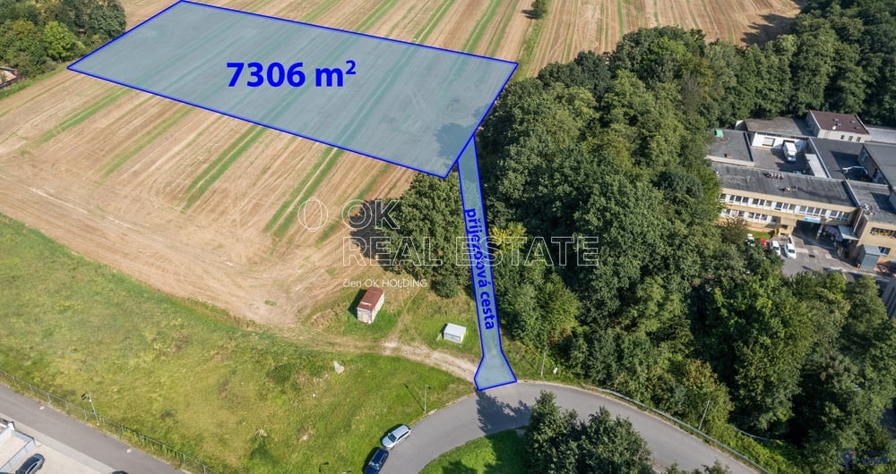 Prodej stavebního pozemku 7 306 m2, Ostrava - Poruba
