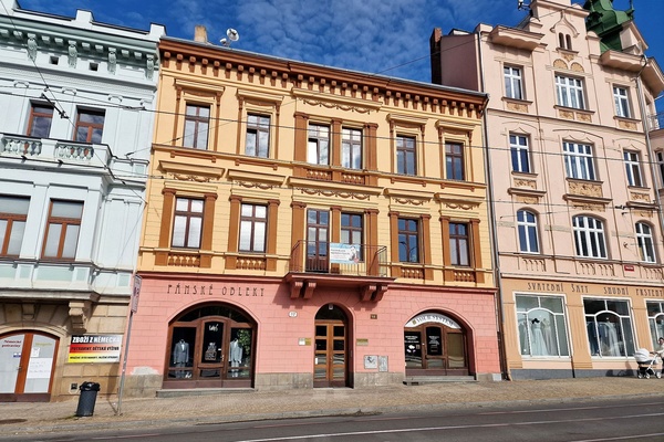 Obchodní prostory o velikosti 46 m2 v Pražské ulici v Plzni.