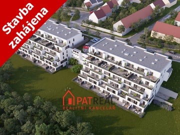 Bytová jednotka 2+kk, 53.68m² s terasou - U HLUBOČKU vila domy Kníničky