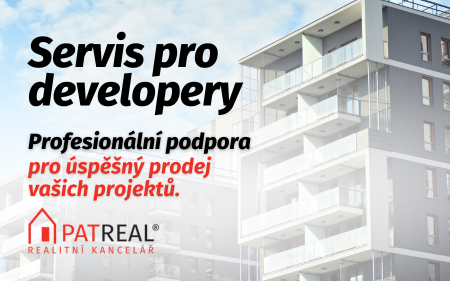 banner Servis pro developery s logem