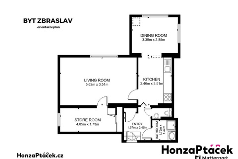 Prodej bytu 3+kk, Praha 5 Zbraslav Praha realitní makléř v Praze, realitní kancelář Honza Ptá