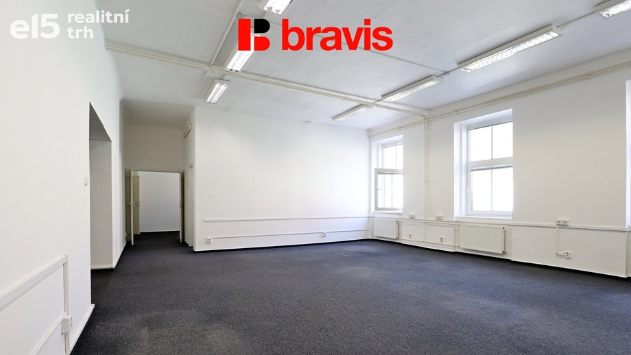 Pronájem kanceláře, 125 m² - Brno - Trnitá