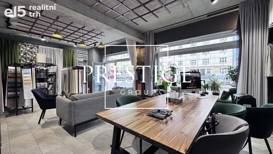 Pronájem obchodní prostory, 53 m² - Praha - Libeň