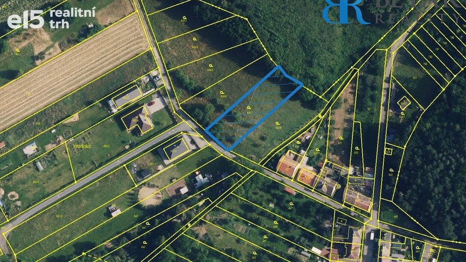 Prodej pozemky pro bydlení, 1 443 m² - Přerov XII-Žeravice