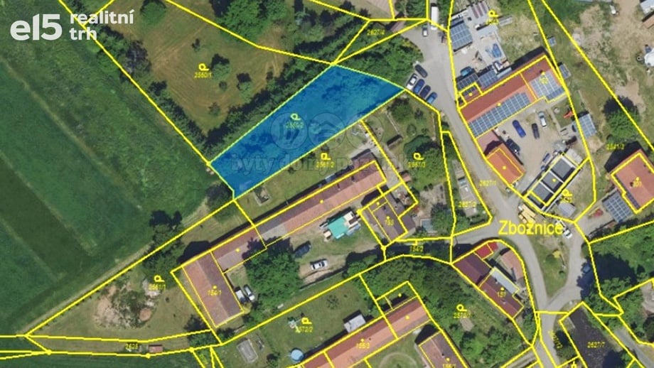 Prodej pozemky - zahrady, 902 m² - Václavice