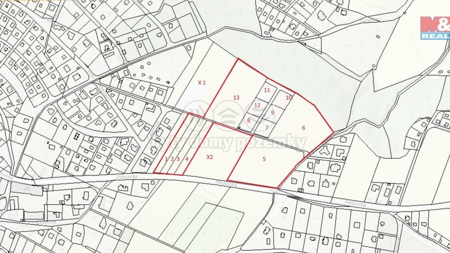 Prodej pozemky pro bydlení, 10 084 m² - Hradištko