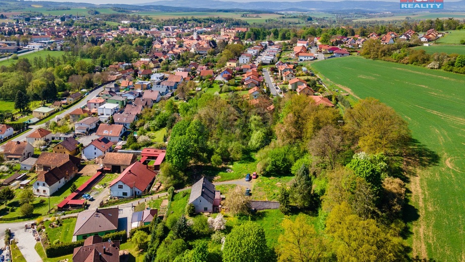 Prodej pozemky pro bydlení, 1 261 m² - Horšovský Týn - Plzeňské Předměstí