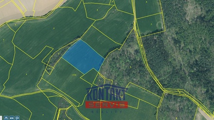 Prodej pole 41 005 m², Příkosice