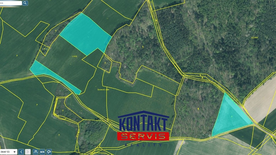 Prodej zemědělská půda, 41 005 m² - Příkosice