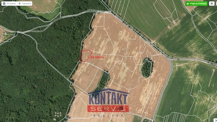 Prodej pole 3 363 m², Vísky