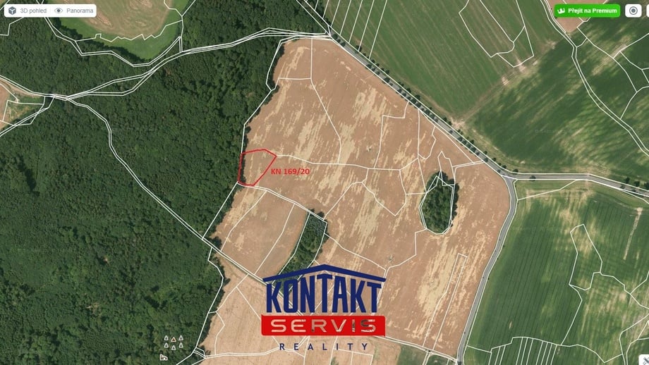 Prodej zemědělská půda, 3 363 m² - Vísky