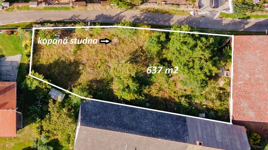Prodej pozemky - zahrady, 637 m² - Nevězice