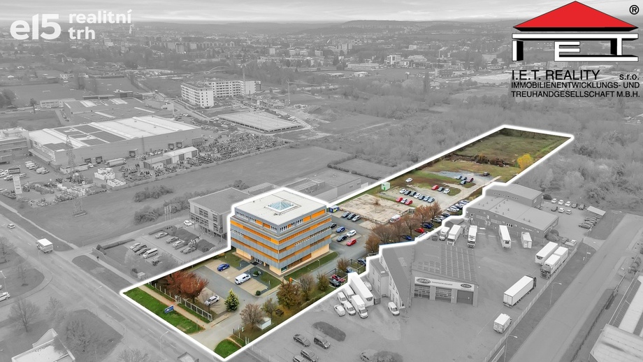 Prodej kanceláře 2 481 m², Brno - Horní Heršpice
