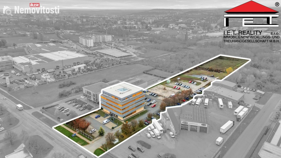 Prodej kanceláře 2 481 m², Brno - Horní Heršpice