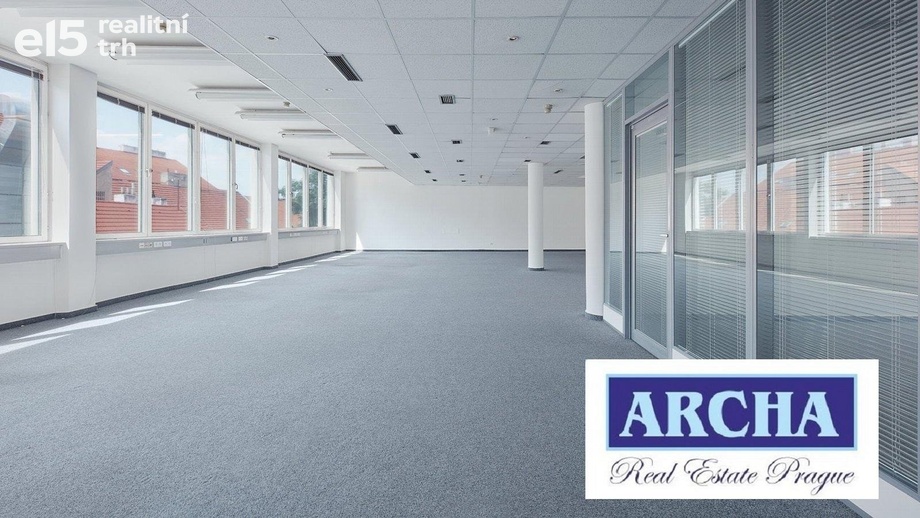 Pronájem kanceláře 300 m², Praha 1