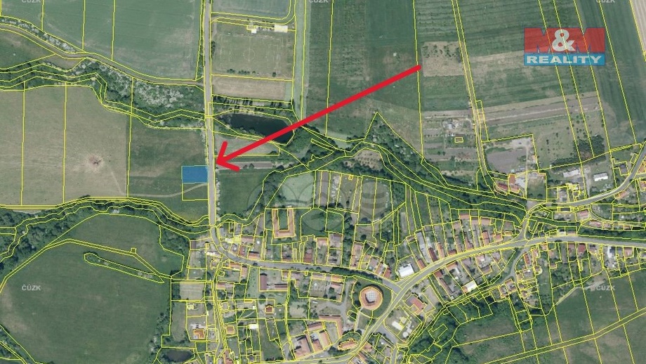 Prodej pozemky pro bydlení, 1 350 m² - Nepomyšl
