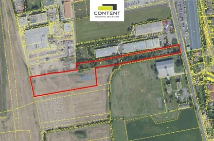 Pronájem komerčního pozemku 16 327 m², Vestec