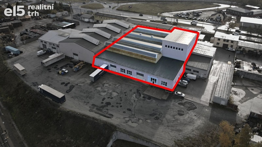 Pronájem výrobního prostoru 2 735 m², Plzeň 3