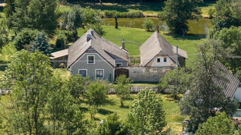 Prodej zemědělská usedlost, 112 m² - Nová Bystřice - Artolec