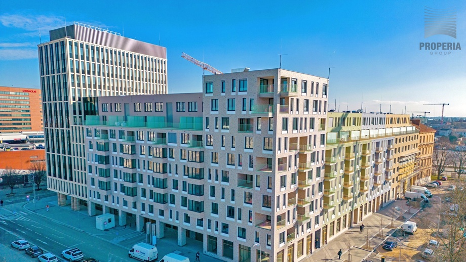 Pronájem byty 1+kk, 27 m² - Brno - Trnitá