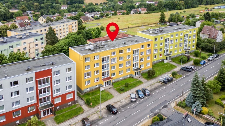 Prodej byty 3+1, 70 m² - Žandov