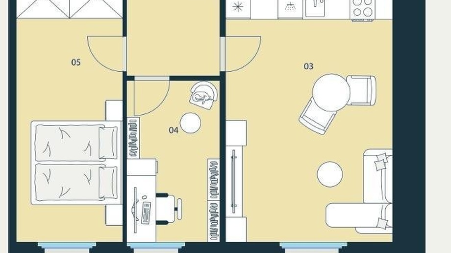 Prodej byty 3+kk, 67 m² - Praha - Nusle