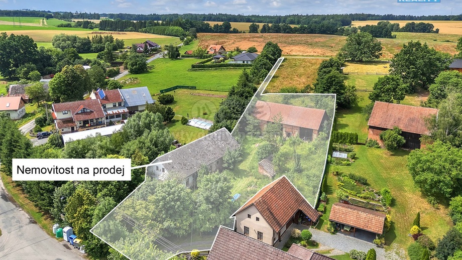 Prodej pozemky pro bydlení, 2 289 m² - Víska