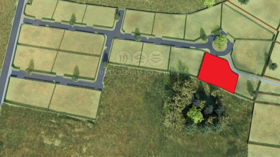 Prodej pozemky pro bydlení, 758 m² - Nová Ves