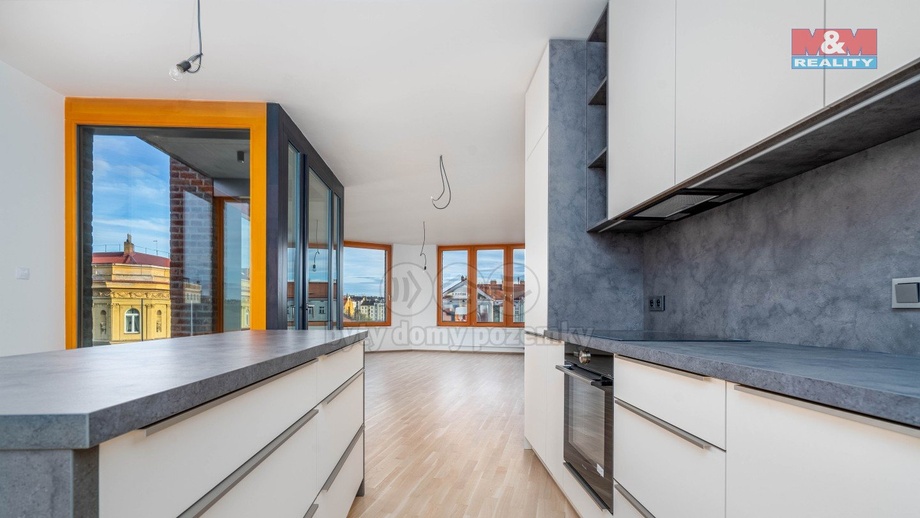 Pronájem byty 3+kk, 101 m² - Praha - Smíchov
