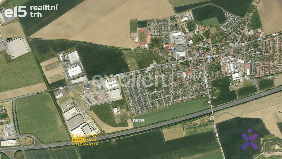 Pronájem komerčního pozemku 10 500 m², Nehvizdy