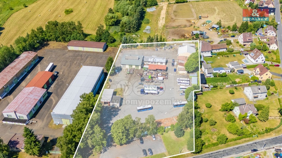 Pronájem pozemky pro komerční výstavbu, 8 696 m² - Nepomuk - Dvorec