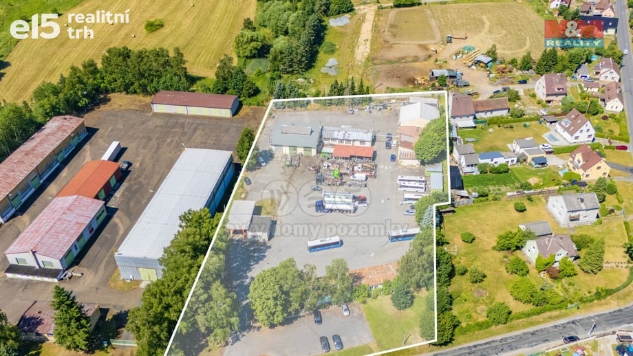 Pronájem komerčního pozemku 8 696 m², Nepomuk