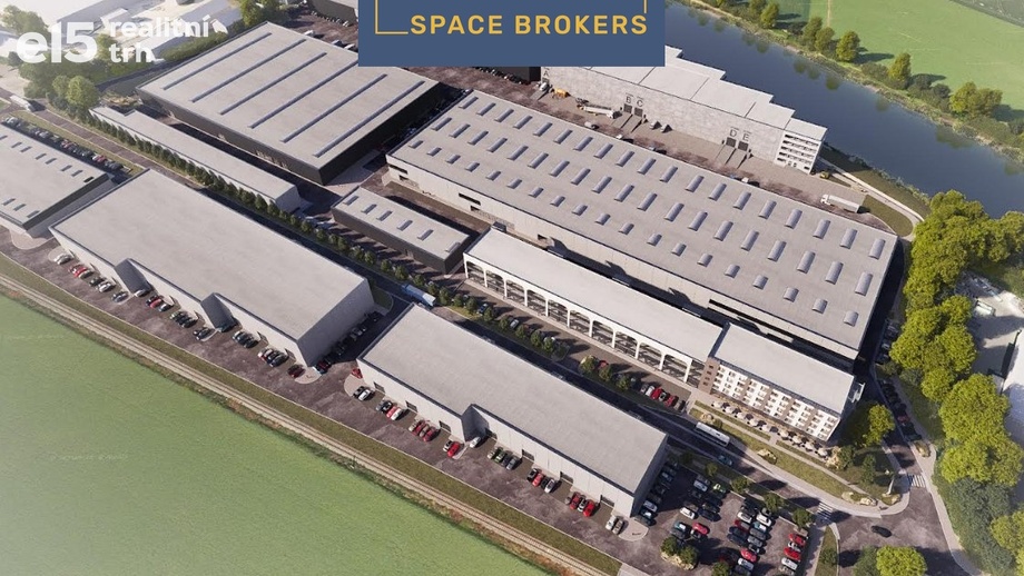 Pronájem skladu 950 m², Zápy