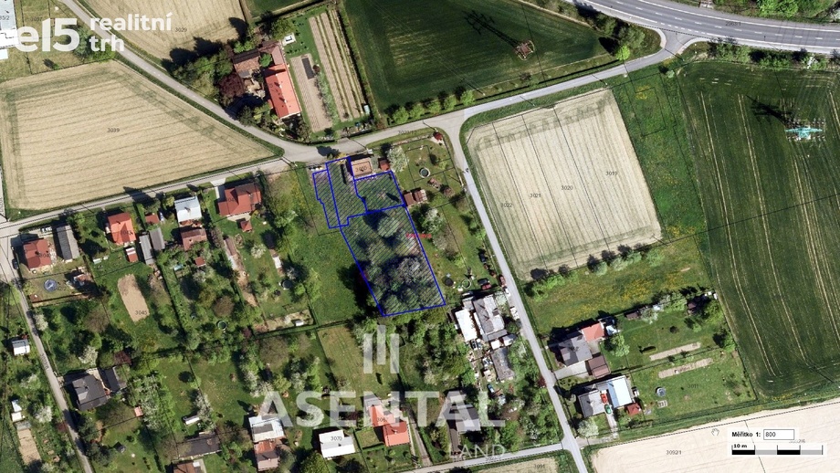 Prodej stavebního pozemku 2 077 m², Stonava
