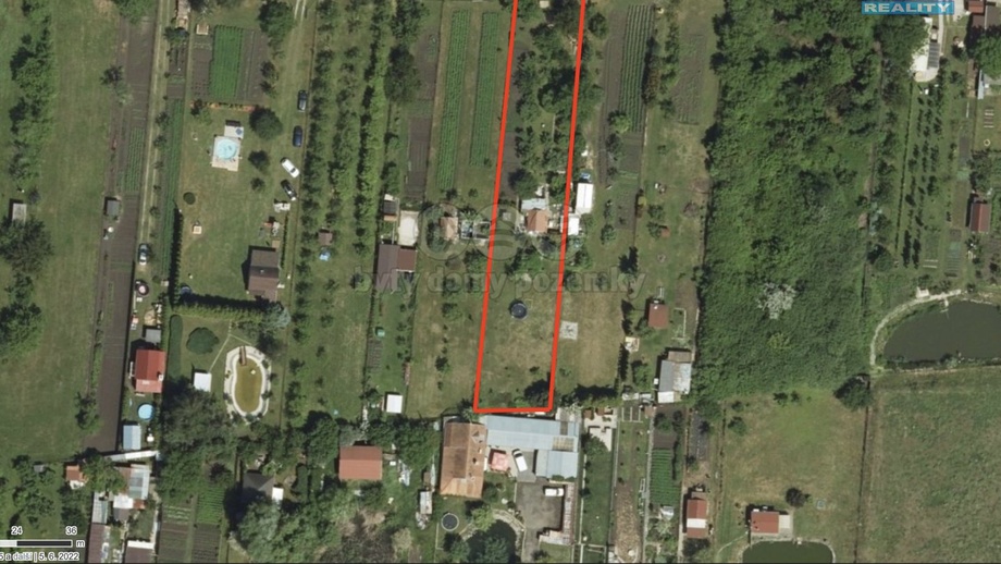 Prodej pozemky - zahrady, 1 424 m² - Břeclav