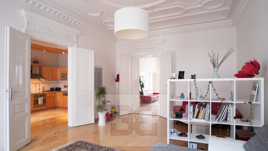 Pronájem byty 2+1, 116 m² - Praha - Vinohrady