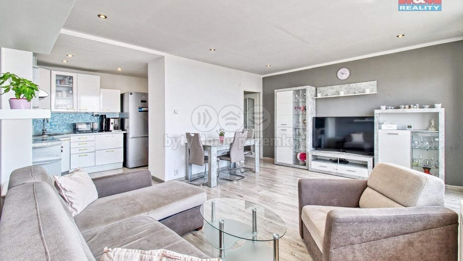 Prodej byty 3+1, 72 m² - Chomutov