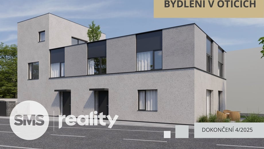 Prodej byty 1+1, 46 m² - Otice
