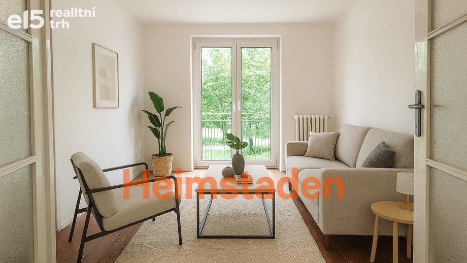 Pronájem bytu 2+1 49 m², Karviná-Nové Město - Karviná - Nové město